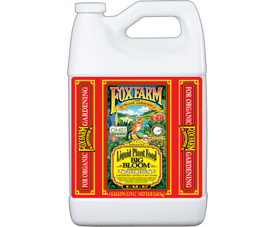 FoxFarm Big Bloom Liquid Concentrate - FoxFarm Big Bloom Liquid Concentrate, 1 gal