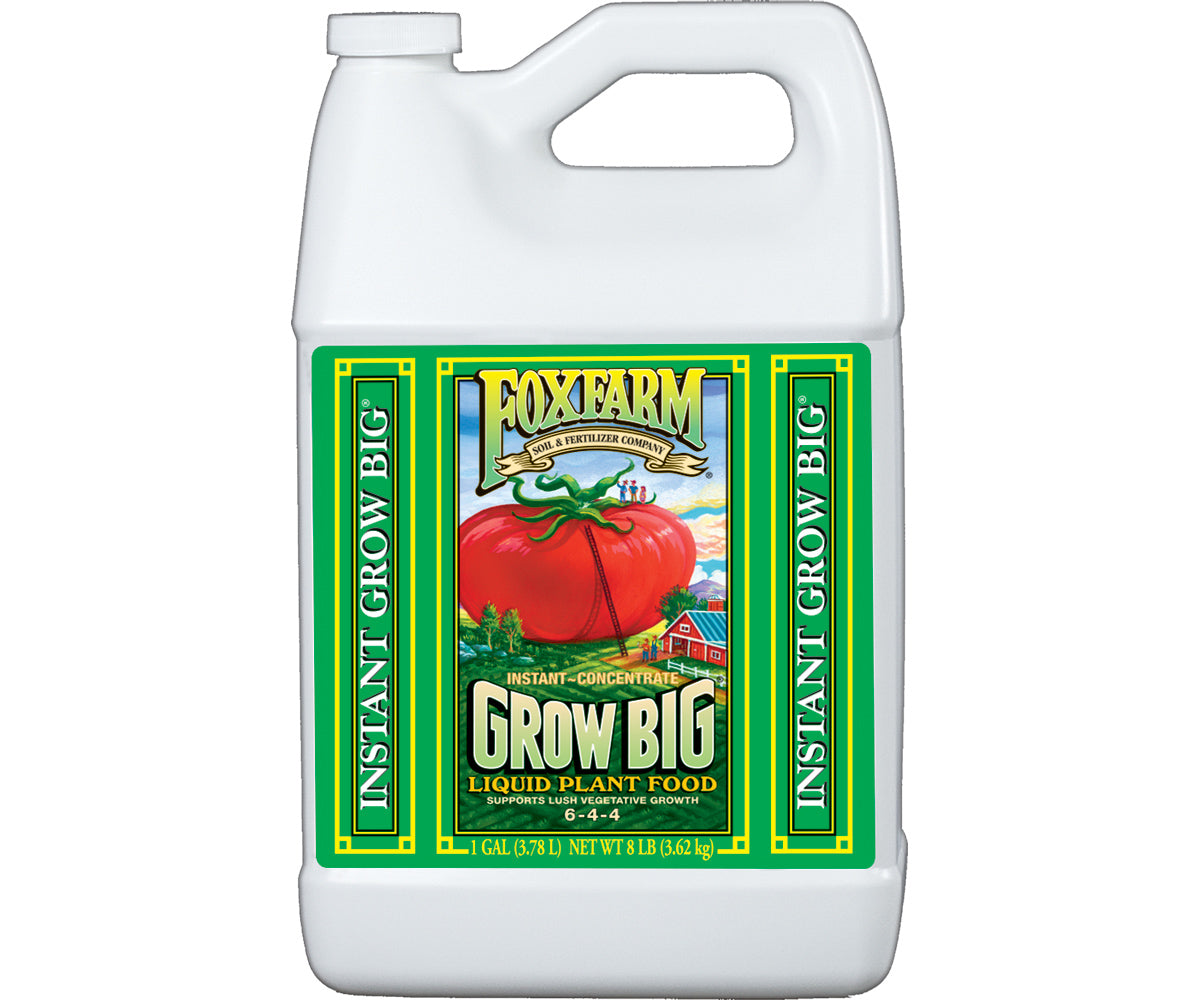 FoxFarm Grow Big Liquid Concentrate - FoxFarm Grow Big® Liquid Concentrate, 1 gal