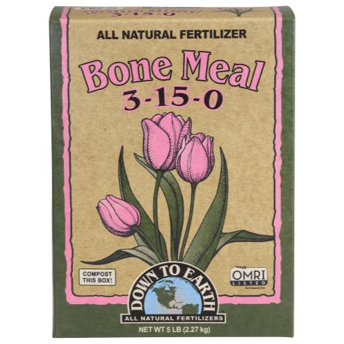Down To Earth Bone Meal 3 - 15 - 0 - Down To Earth Bone Meal - 5 lb (6/Cs)