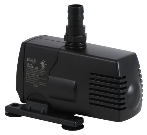 EcoPlus® Fixed Flow Submersible or Inline Pumps - EcoPlus Eco 264 Fixed Flow Submersible/Inline Pump 290 GPH (18/Cs)