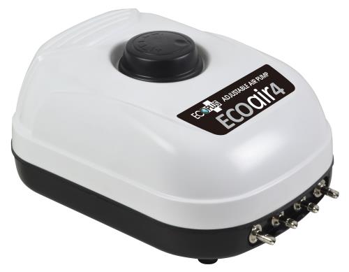EcoPlus® Eco Air Pumps - EcoPlus Eco Air 4 Four Outlet - 6.5 Watt 253 GPH (16/Cs)