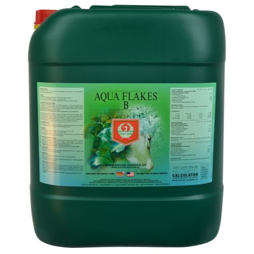 House & Garden Aqua Flakes® A 0.3 - 0 - 0.3 & B 0.1 - 0.3 - 0.6 - House and Garden Aqua Flakes B 20 Liter (1/Cs)