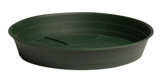 Green Premium Saucers - Green Premium Saucer, 12", pack of 10