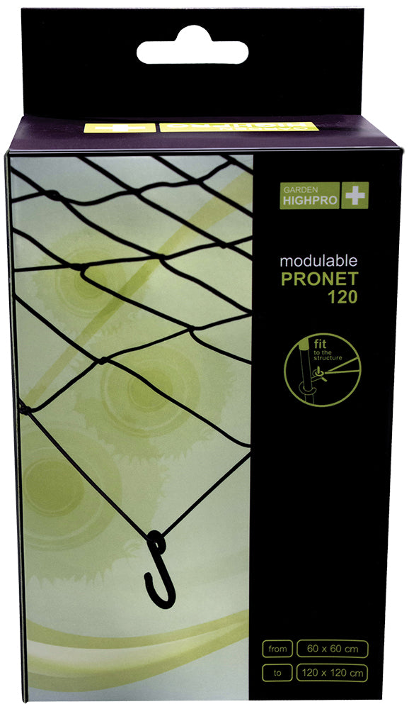 Trellis for Grow Tents - PRONET 120, Modulable Grow Tent Trellis Net, 4'x4' to 2'x2'