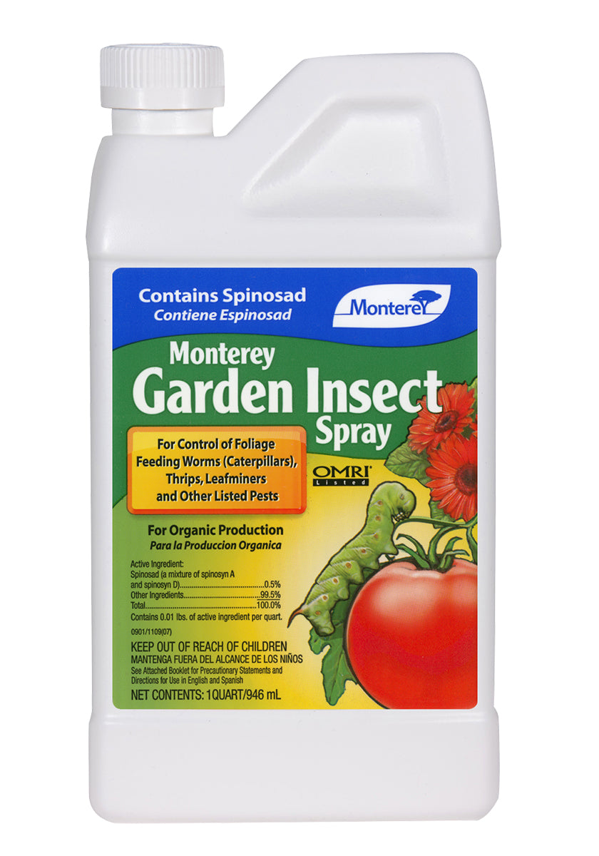 Monterey Garden Insect Spray, - Monterey Garden Insect Spray, 1 qt