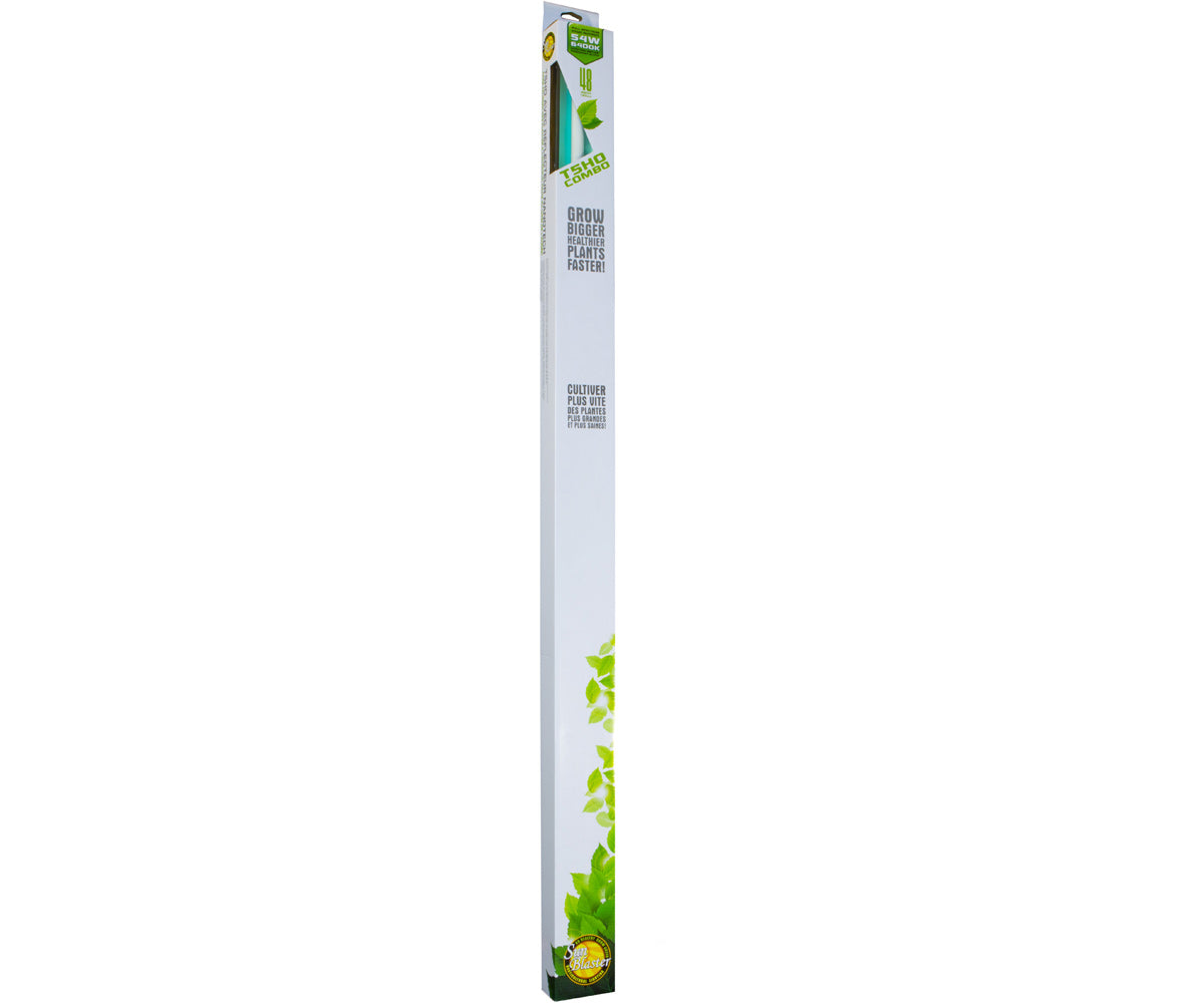 SunBlaster T5HO 6400K w/NanoTech Reflector - SunBlaster T5HO 54W 6400K w/NanoTech Reflector, 4'
