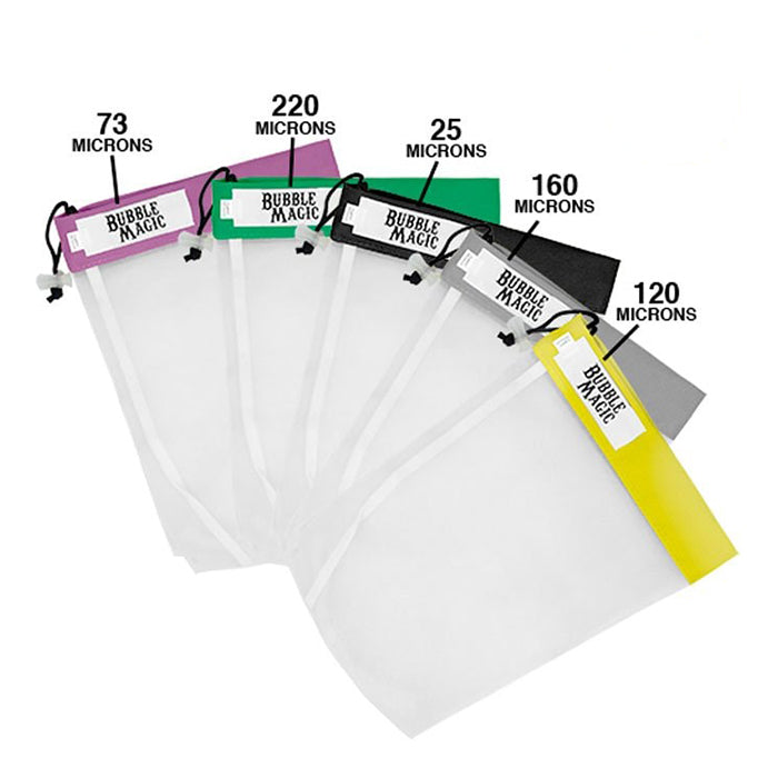Bubble Magic All Mesh Extraction Bags 5 Gallon 5 Bag Kit