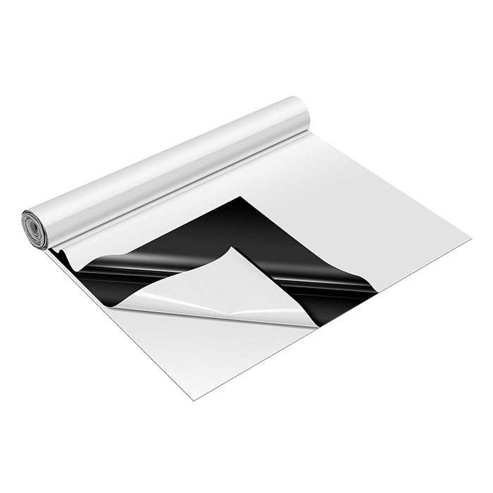 Panda Film Black and White Poly Film Roll 5.5mil 10ft x 50ft