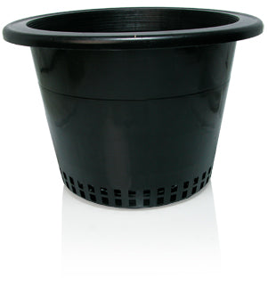 Pot with Mesh Bottom - Round Mesh Bottom Pot w/heavy lip, 10", bag of 50