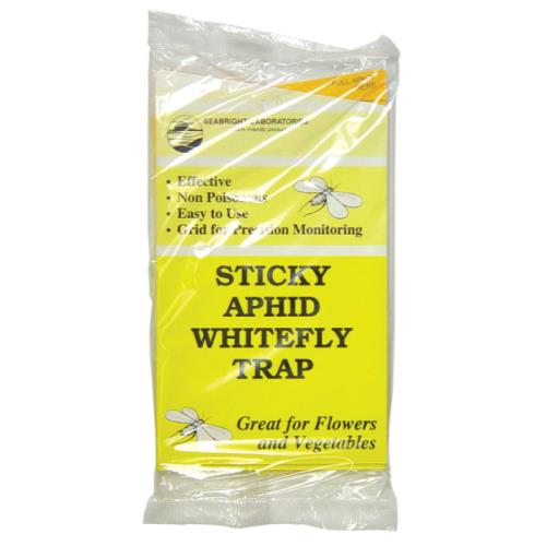 Sticky Aphid Whitefly Traps - Sticky Aphid Whitefly Trap 5/Pack (80/Cs)
