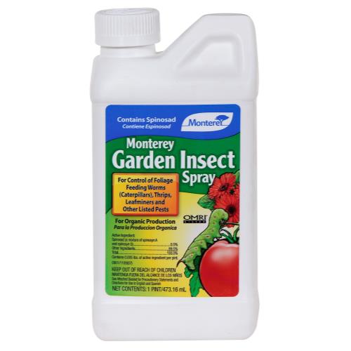 Monterey Insect Spray with Spinosad - Monterey Insect Spray w/ Spinosad Pint (12/Cs)