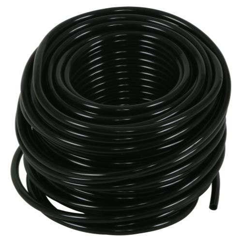 Hydro Flow® Premium Vinyl Tubing - Black - Hydro Flow Vinyl Tubing Black 3/16 in ID - 1/4 in OD 100 ft Roll
