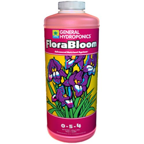General Hydroponics® FloraBloom® 0 - 5 - 4 - GH Flora Bloom Quart (12/Cs)