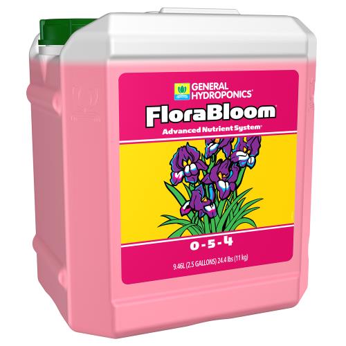 General Hydroponics® FloraBloom® 0 - 5 - 4 - GH Flora Bloom 2.5 Gallon (2/Cs)