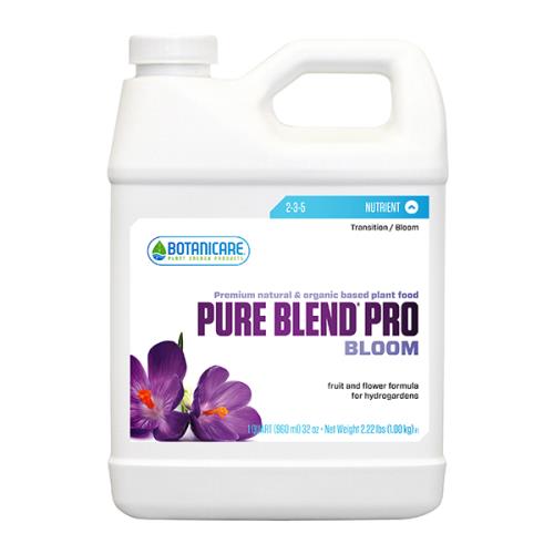 Botanicare® Pure Blend® Pro Bloom Formula  2 - 3 - 5 - Botanicare Pure Blend Pro Bloom Quart (12/Cs)