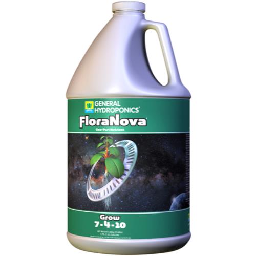 General Hydroponics® FloraNova Grow® 7 - 4 - 10 - GH FloraNova Grow Gallon (4/Cs)
