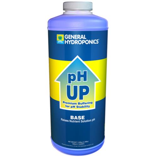General Hydroponics® pH Up Liquid - GH pH Up Liquid Quart (12/Cs)