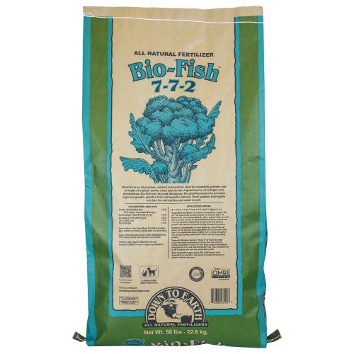 Down To Earth Bio-Fish  7 - 7 - 2 - Down To Earth Bio-Fish - 50 lb