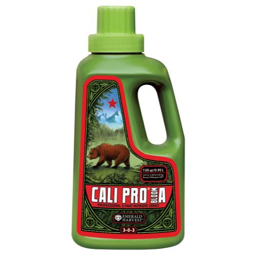 Emerald Harvest® Cali Pro® Bloom A 3 - 0 - 3 & B 1 - 4 - 6 - Emerald Harvest Cali Pro Bloom A Quart/0.95 Liter (12/Cs)