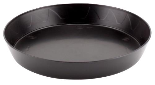Gro Pro® Heavy-Duty Black Saucers - Gro Pro Heavy Duty Black Saucer - 8 in (100/Cs)