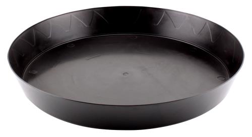 Gro Pro® Heavy-Duty Black Saucers - Gro Pro Heavy Duty Black Saucer - 14 in (35/Cs)