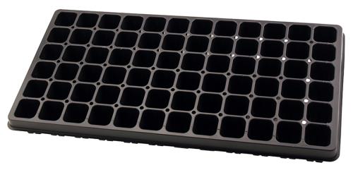Super Sprouter® 72 Cell Plug Insert Trays - Super Sprouter 72 Cell Plug Tray - Square Holes (100/Cs)