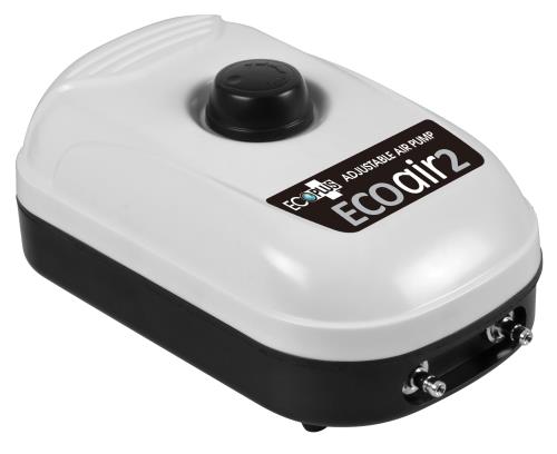 EcoPlus® Eco Air Pumps - EcoPlus Eco Air 2 Two Outlet - 3 Watt 126 GPH (30/Cs)