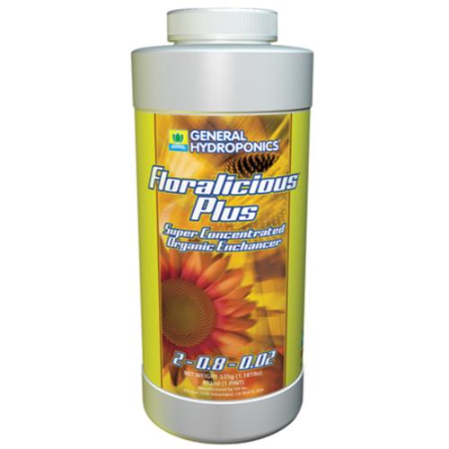 General Hydroponics® Floralicious® Plus 2 - 0.8 - 0.5 - GH Floralicious Plus Pint (12/Cs)