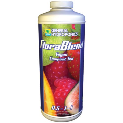 General Hydroponics® FloraBlend® 0.5 - 1 - 1 - GH FloraBlend Quart (12/Cs)