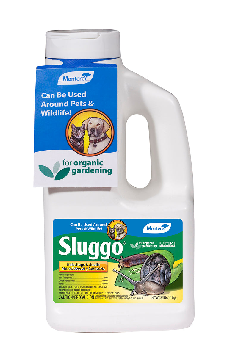 Monterey Garden Sluggo (Iron Phosphate) - Monterey Sluggo (Iron Phosphate), 2.5 lbs