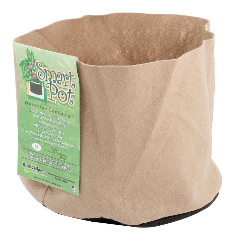 Smart Pot - Tan - Smart Pot, Tan, 2 gal, 8" x 7"