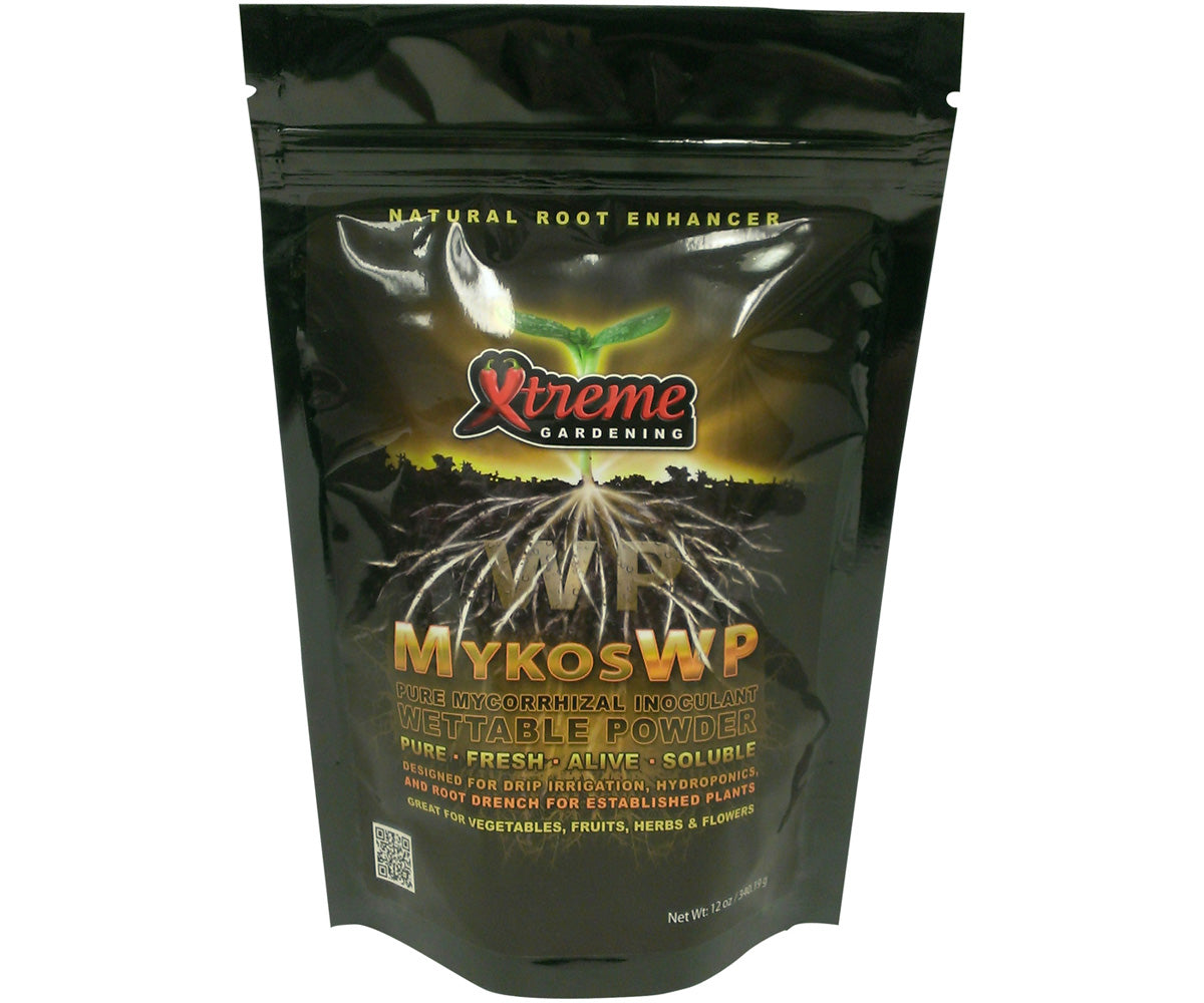 Xtreme Mykos Wettable Powder - Xtreme Mykos Pure Mycorrhizal Inoculum, Wettable Powder, 12 oz