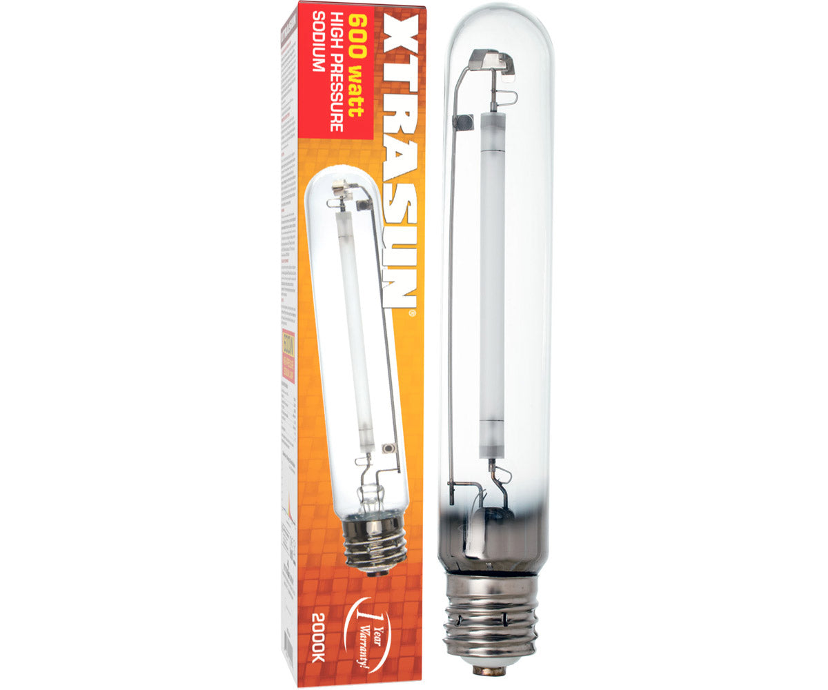 Xtrasun Sodium Lamps - Xtrasun High Pressure Sodium (HPS) Lamp, 600W, 2000K